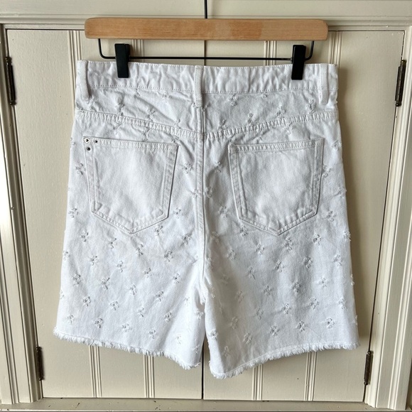 ISABEL MARANT ÉTOILE
Liny distressed denim shorts - Picture 4 of 8